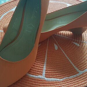 Wedge, platform leather shoes